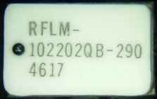 RFUW Engineering RFLM-102202QB-290 PIN二极管基于100W CW电源从1到2GHz
