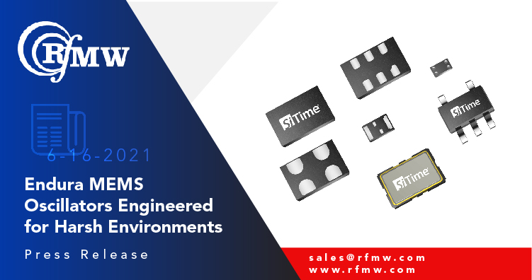 Sizime Enduratm Sit5346AICFQ-33N0A50.000000,超级TCXO在-40至85'C的温度范围内提供±0.1ppm稳定性