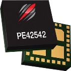 Peregrine的SOI技术提供了增强的稳健性，PE42542所有引脚的ESD额限为3.5 kV HBM、150V MM和500V CDM。