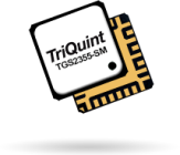 TriQuint公司的TGS2355-SM可以处理100W到6GHz的脉冲功率
