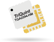 TriQuint TGA2594-HM是一款36.5 dBm GaN功率放大器，适用于27 - 31GHz应用