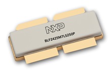 NXP的BLF2425M7LS-250P内部匹配的LDMOS晶体管提供250瓦的CW，从2400到2500MHz