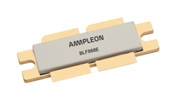 Ampleon BLF888E从470至790 MHz运行，提供了150W平均功率的广播应用程序。