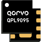 Qorvo的QPL9095提供0.6dB噪声系数，工作频率为500至1000MHz，增益为22dB
