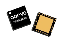 Qorvo的CATV边缘QAM放大器模块RFAM3620提供从45到1218MHz的36dB最小增益。