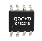 Qorvo的QPB2318平衡返回路径放大器使用双重，15dB放大器跨越5至210MHz