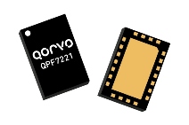 Qorvo的QPF7221前端模块集成了一个2.4GHz功率放大器、SPDT开关和具有旁路能力的LNA接收共存BAW滤波器。