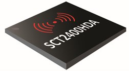 CML微电路的SCT2400,2.4GHz数字语音和数据收发器，具有12公里的洛斯范围从3V供电
