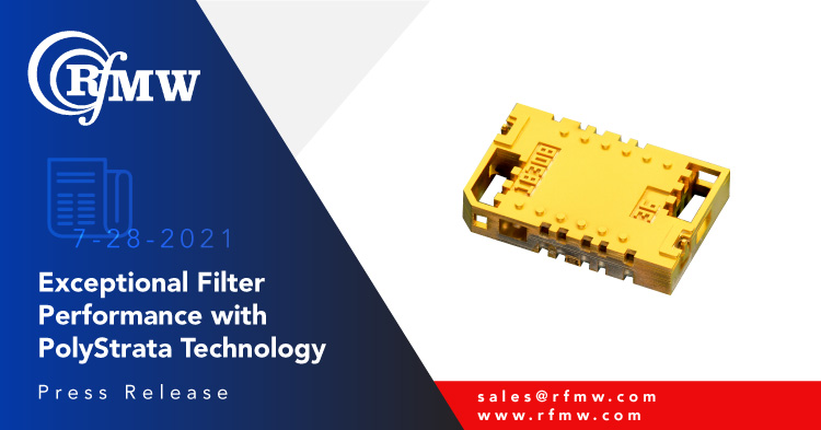 Cubic Nuvotronics PSF19B02S数字间滤波器的通频带为17.7 ~ 20.2 GHz
