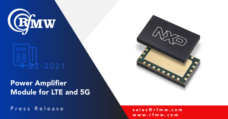 NXP A3M39TL039是一款28 V、50欧姆匹配的集成Doherty LDMOS多芯片模块，覆盖3700-3980 MHz之间的手机基础设施频段。