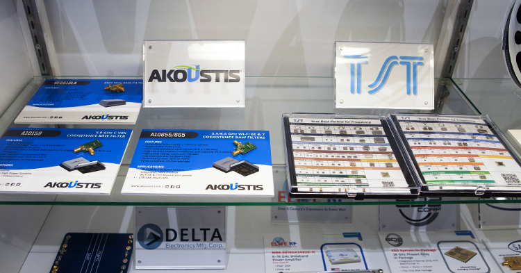 Akoustis和结核菌素显示中的高性能组件RFMW布斯2023年IMS